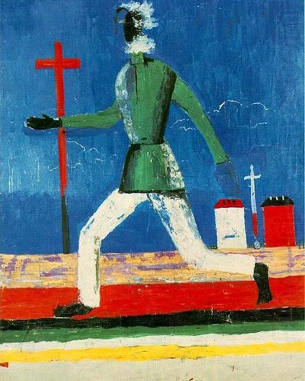 Running man, Kazimir Malevich